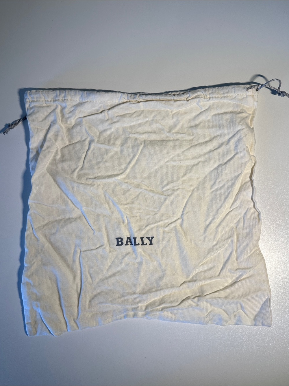 BALLY Cotton Drawstring Dust Bag